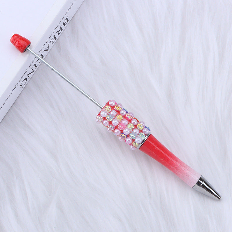 Wholesale Di Colorful Pearl Dopamine Plastic Gradient Color Rotary Ballpoint Pen